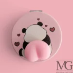 آینه جیبی دو طرفه نرمالو دار