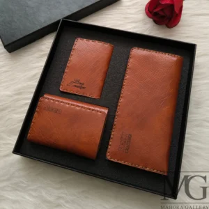 ست هدیه سه تیکه ماهورا دکمه مخفی