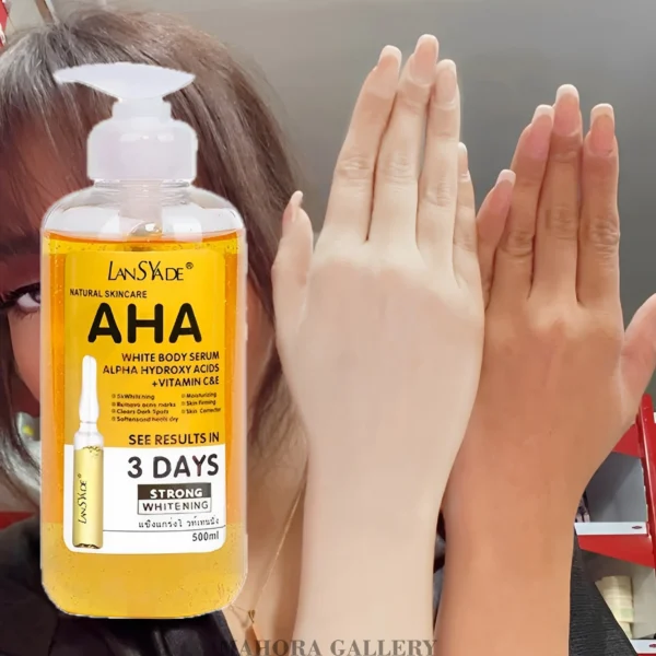سرم روشن کننده لنسیاد مدل AHA