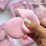 خرید پد آرایشی پاف پاپیونی