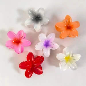 خرید کلیپس گل پلومریا